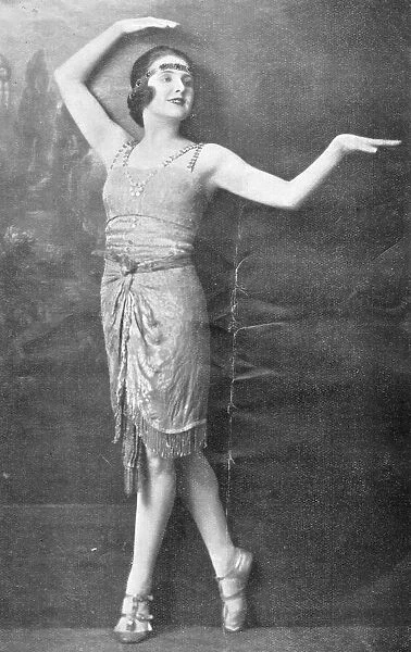 The actress and dancer June Tripp, London, 1920