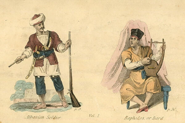 Albanian Soldier and Rhapsodos