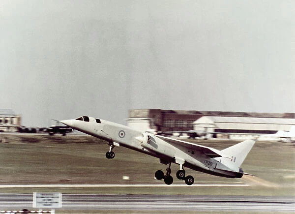 BAC TSR-2. The British Aircraft Corporation Tsr 2 Prototype Taking-Off