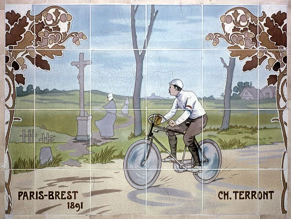 Bicycle Race Paris-Brest 1891