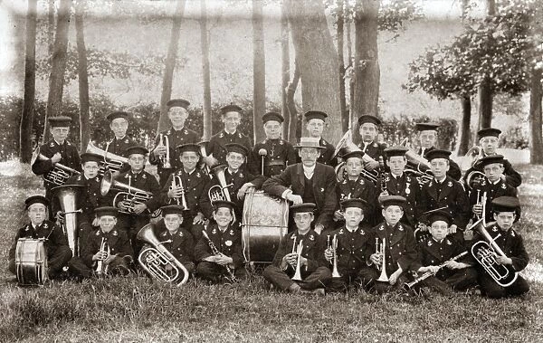 Boys Band, Spring Bank Orphan Home, Hull, Yorkshire