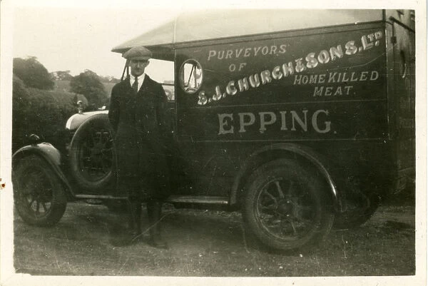 Bullnose Morris Vintage Van