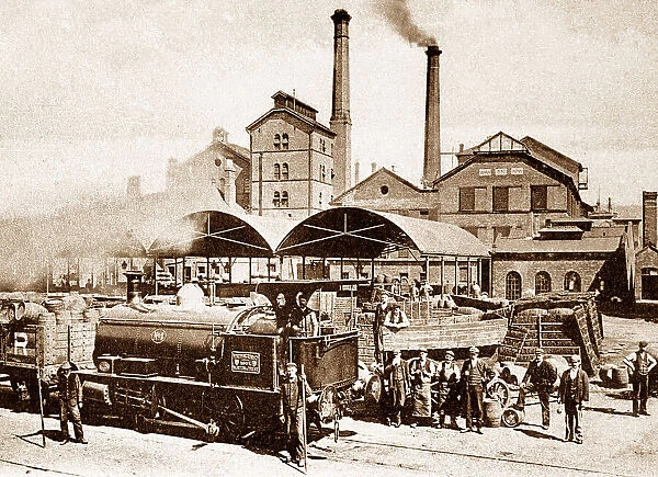 Burton-on-Trent Worthington's Brewery early 1900s