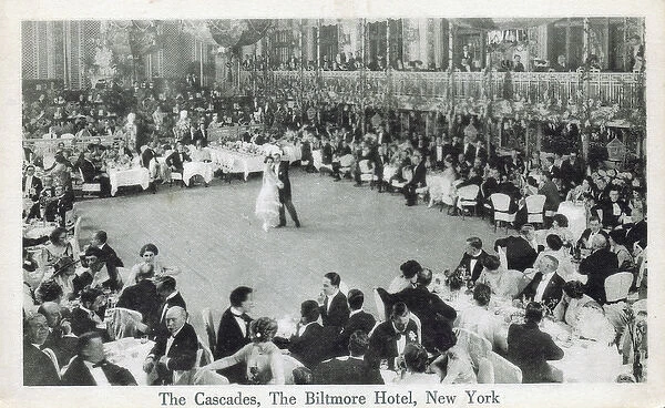 The Cascades Ballroom in the Biltmore Hotel, New York