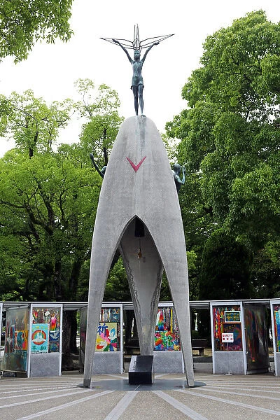 Childrens Peace Monument in the Hiroshima Peace Park