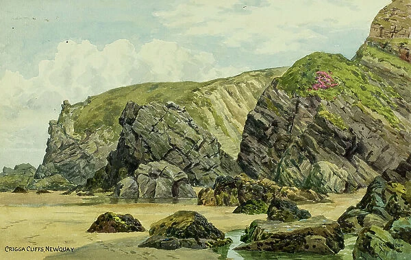 Crigga Cliffs, Newquay, Cornwall