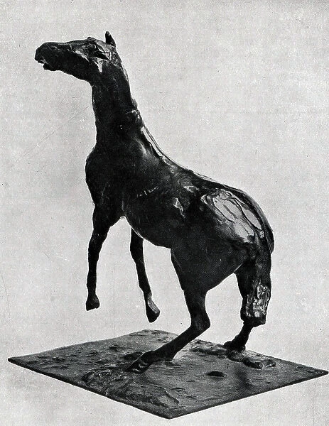 Degas Sculpture of a Horse