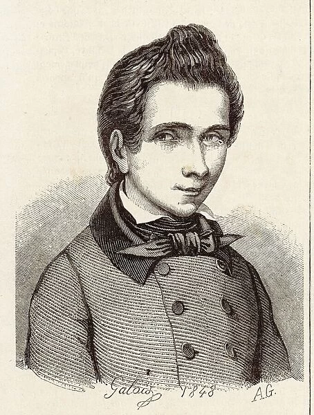 Evariste Galois, French mathematician