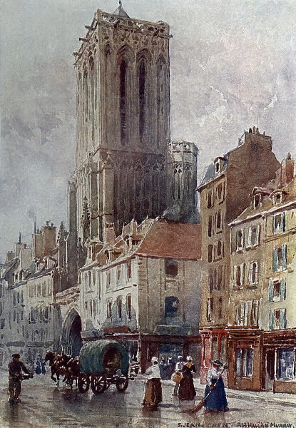 France  /  Caen Church 1904