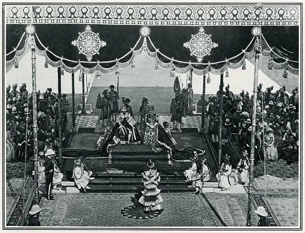 George V and Mary, Coronation Delhi, Durbar, India
