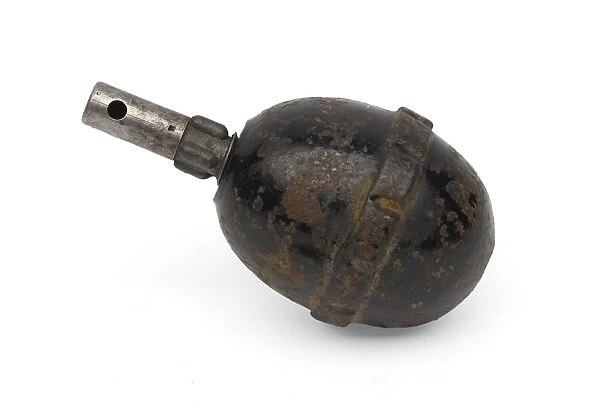 German ?egg? hand grenade, used during World War One