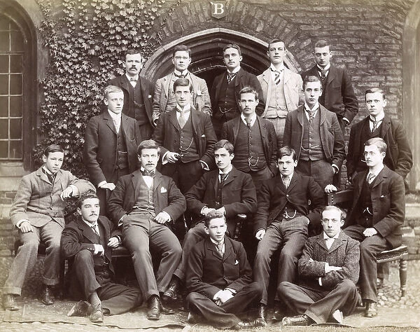Group photo of young men
