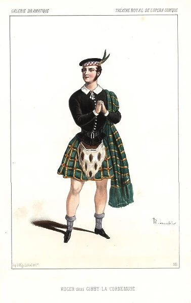 Gustave-Hippolyte Roger in Gibby la Cornemuse, 1846