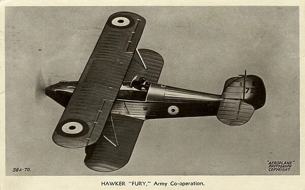 Hawker Fury - RAF biplane fighter aircraft