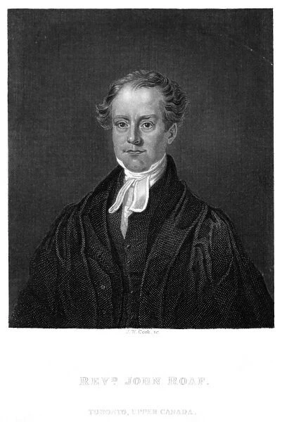 JOHN ROAF Protestant churchman of Toronto in Upper Canada, Date: circa 1838