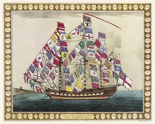 Kings Ship and Flags