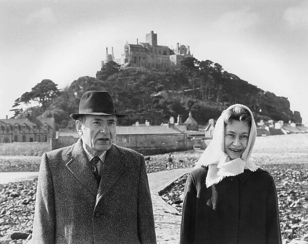 Lord & Lady St Levan, St Michaels Mount, Cornwall
