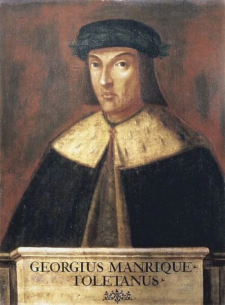 MANRIQUE, Jorge (1440-1479). Spanish poet. Anonymous