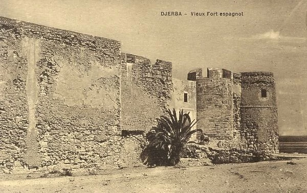 Old Spanish fort, Djerba, Tunisia, North Africa