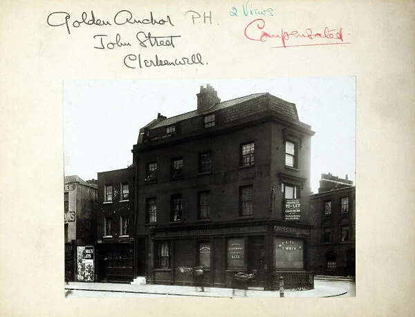 Photograph of Golden Anchor PH, Clerkenwell, London