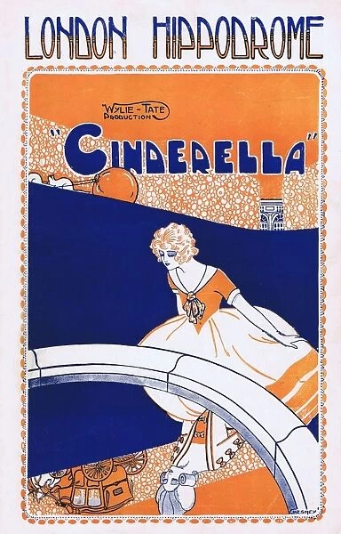 Programme cover for Cinderella, 1922