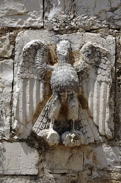 Relief with an eagle. Mesopotam. Albania