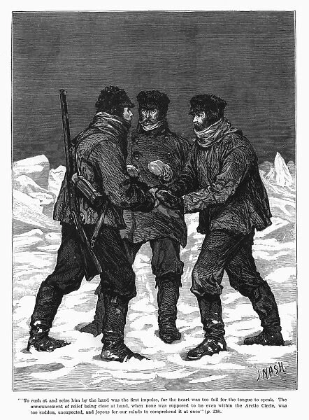 Rescue of McClure during Arctic expedition