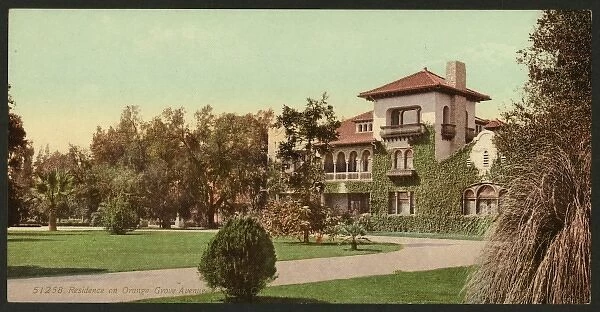 Residence on Orange Grove Avenue, Pasadena, California