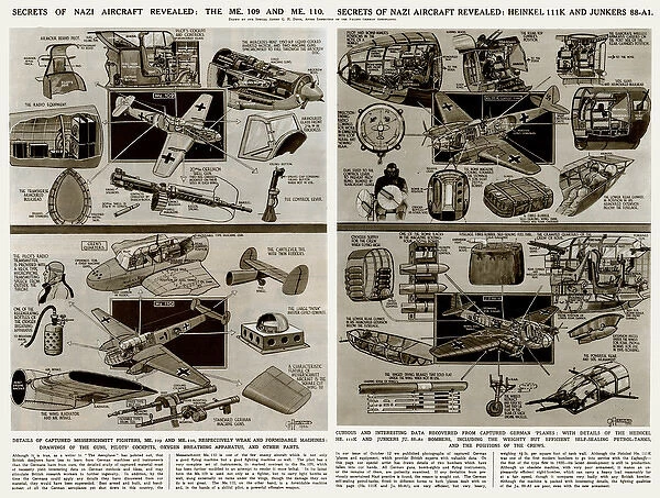 Secrets of German aircraft revealed by G. H. Davis