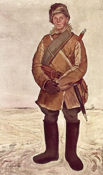 Soldier of Czech Volunteer Corps, Siberia, WW1