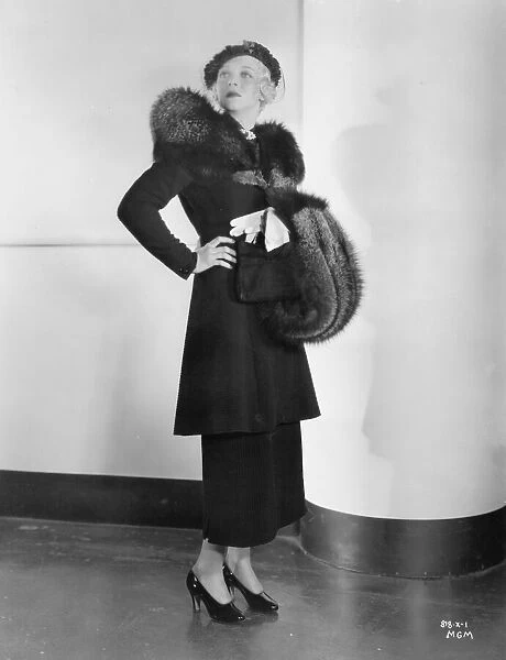 A suit designed by Dolly Tree for Virginia Bruce