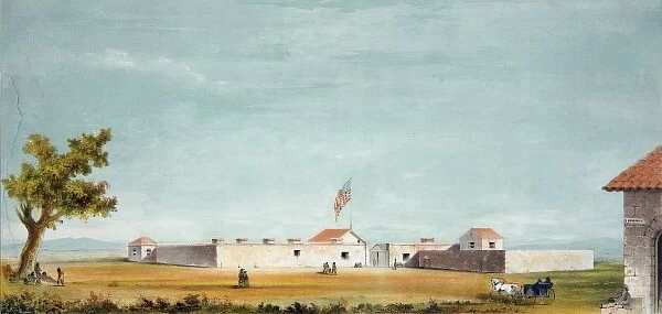 Sutters Fort, Sacramento, Cal. 1847