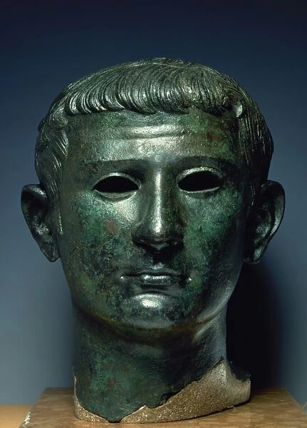 Tiberius. Roman emperor. Bust