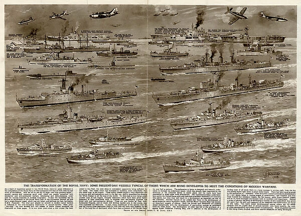 Transformation of the Royal Navy by G. H. Davis