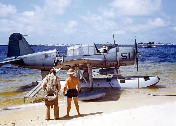Vought OS2U-3 Kingfisher-designed as a scout to be cata