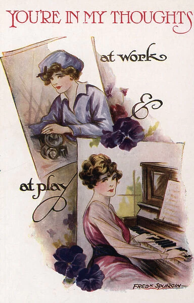 Woman at Work & At Play WW1