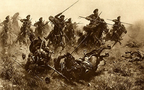 WW1 - Eastern Front - Cossack Cavalry in action