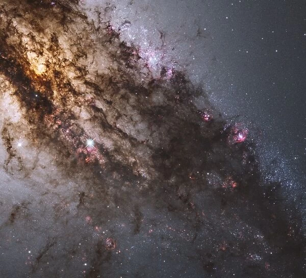 Centaurus A galaxy, HST image