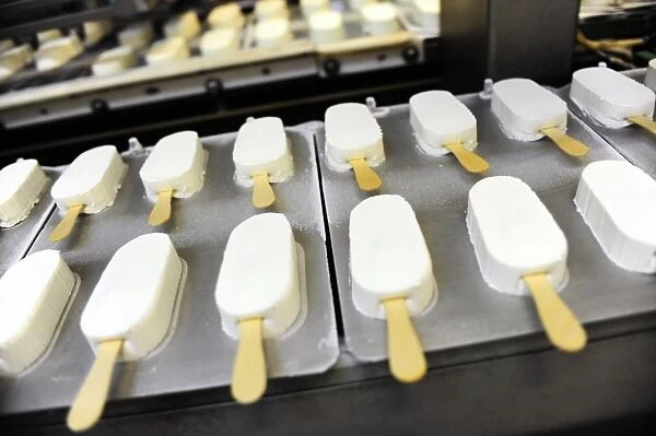 Ice cream on a production line C017  /  8276