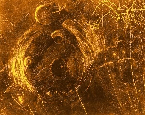 Venus, synthetic aperture radar map
