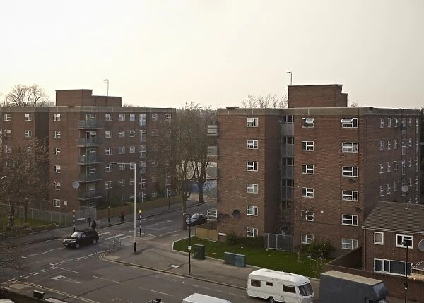 Council owned tower blocks, Lawrence Road, London N15, England, United Kingdom, Europe