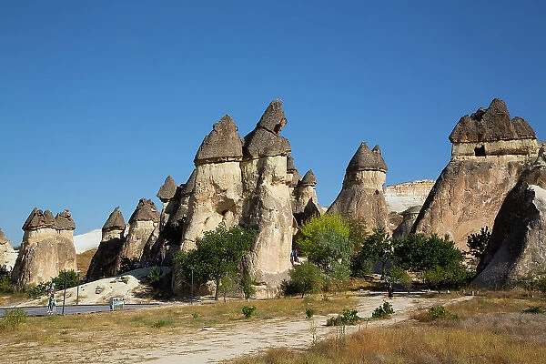 Fairy Chimneys, Pasabag Valley (Monks Valley), Nevsehir Province, Cappadocia Region, Turkey