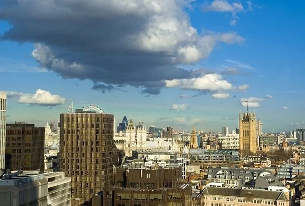 Westminster skyline cityscape, London, England, United Kingdom, Europe