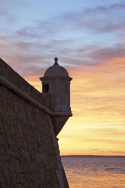 17th Century Fort, Lagos, Western Algarve, Algarve, Portugal, Europe