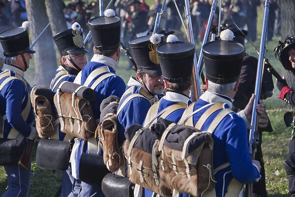 Novara, Piedmont, Italy. Battle of Novara historical reenactment