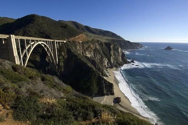 Bixby Bridge at the Big Sur, California, USA