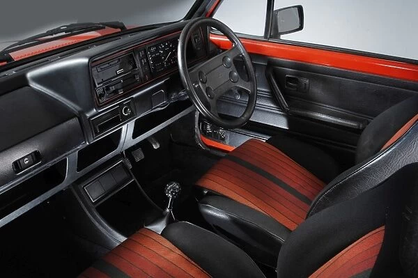 1983 Volkswagen Golf Gti mk1 interior
