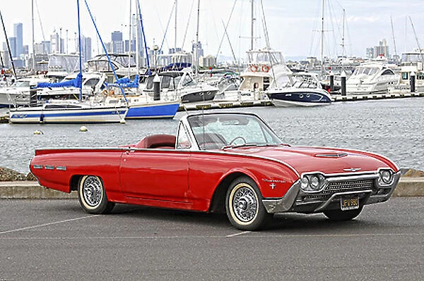 1962 Ford Thunderbird Roadster Convertable - Red