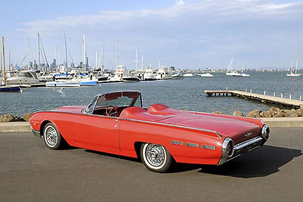 1962 Ford Thunderbird Roadster Convertable - Red