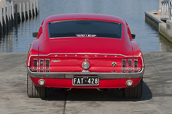 1967 Ford Mustang Fastback - Red